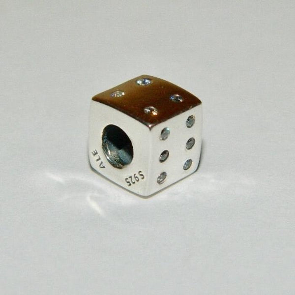 fred Kritisk tunge Authentic Sterling Silver CZ Lucky Dice Charm S925 Ale – JC Norms Jewelry &  Collectibles