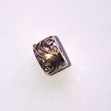 Pandora 14k Gold Diamond Babbling Brook Clip Charm 585 Ale