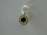 Solid 925 Sterling Silver Black Onyx Charm Dangle