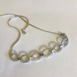 Vintage 62 Diamonds 925 Sterling Silver Link Chain Necklace Heng Ngai