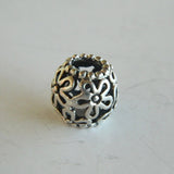 925 Sterling Silver Daisy Charm
