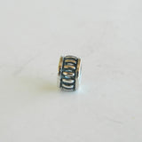 925 Sterling Silver Bars Charm Spacer