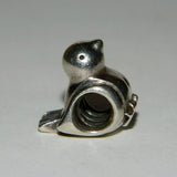 Authentic Sterling Silver Charm Happy Bird S925 Ale