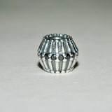 Authentic Pandora Sterling Silver Charm Showstopper Black CZ S925