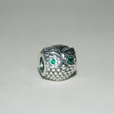 Authentic Pandora Sterling Silver CZ Charm Wise Owl S925 Ale