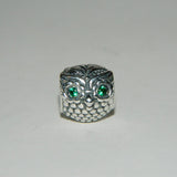 Authentic Pandora Sterling Silver CZ Charm Wise Owl S925 Ale