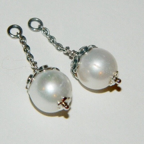 Sterling Silver 3-Stone Graduated Pear CZ Dangle Earrings #E1326-01 –  BERRICLE